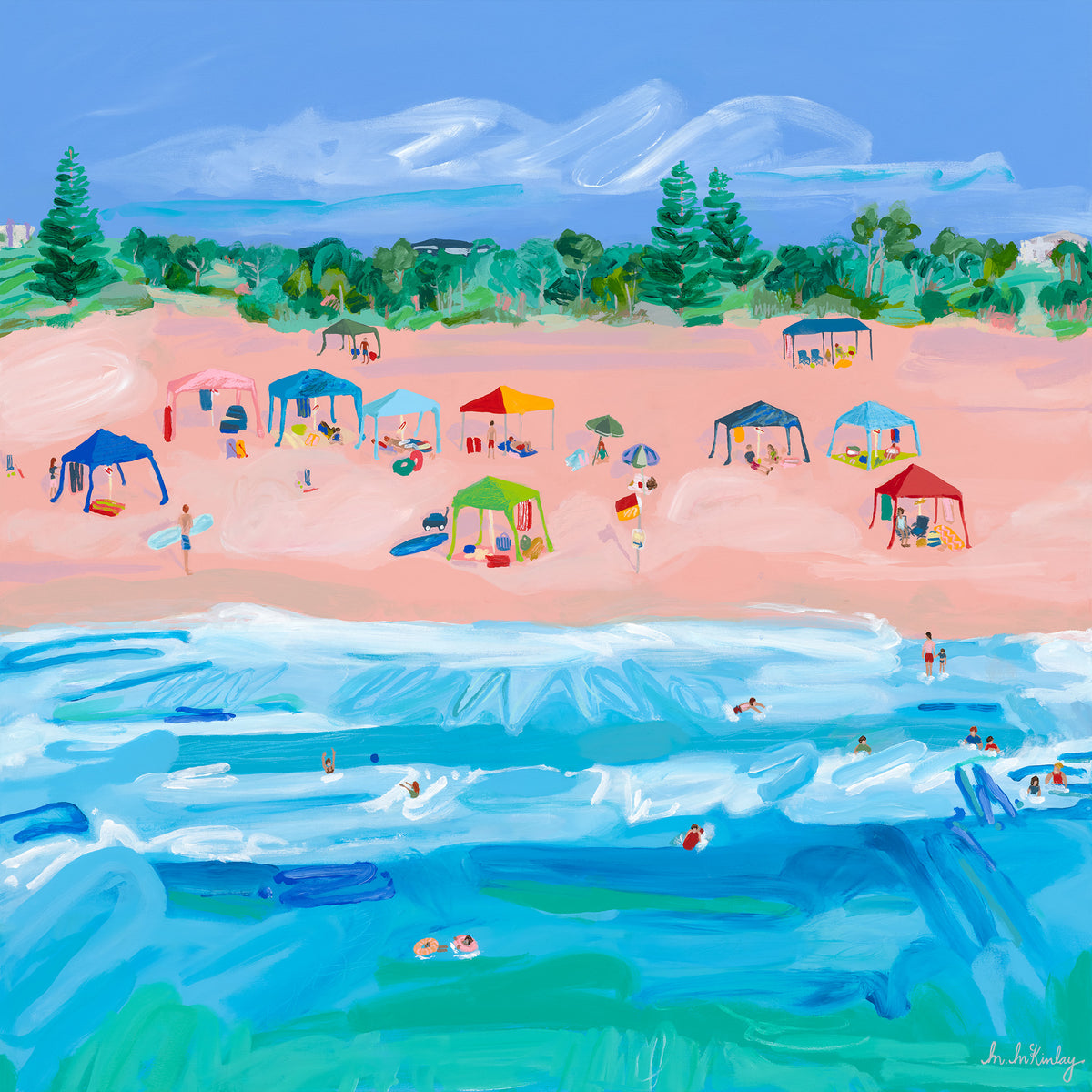 Cabanas to the Right (Original Work)