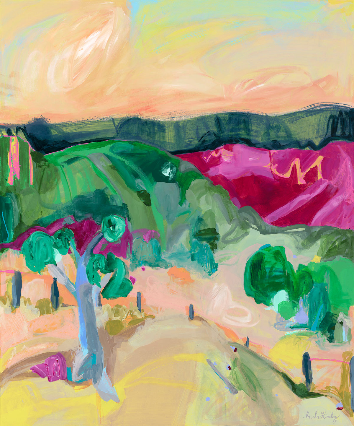 Down the Back Paddock (Print)