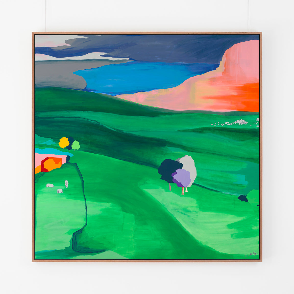Green Grazing (Print)