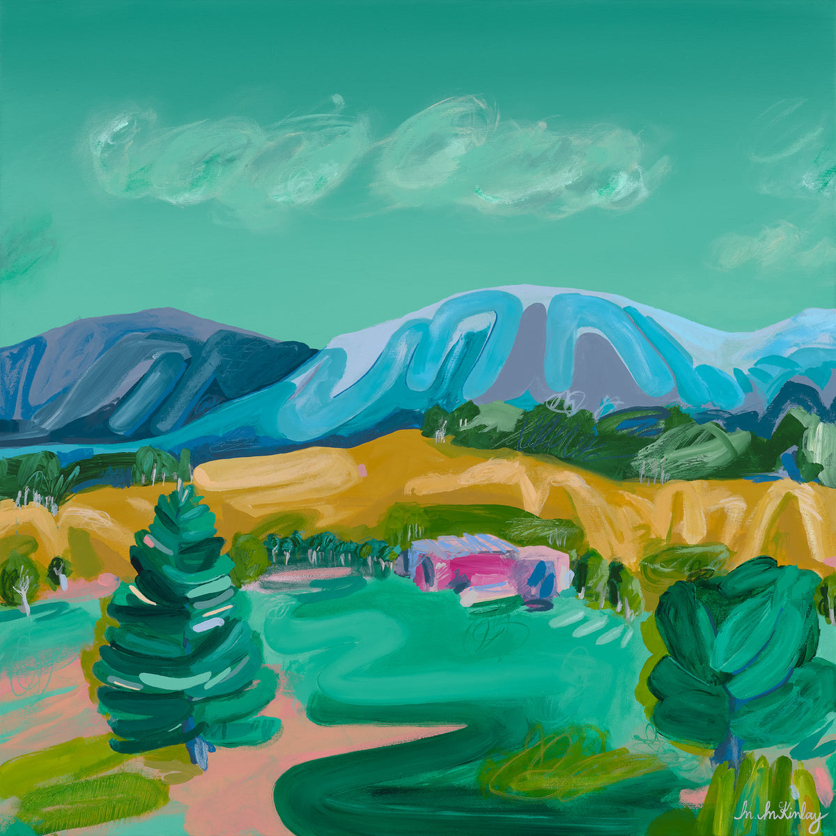 Hillside Greens (Original Work)