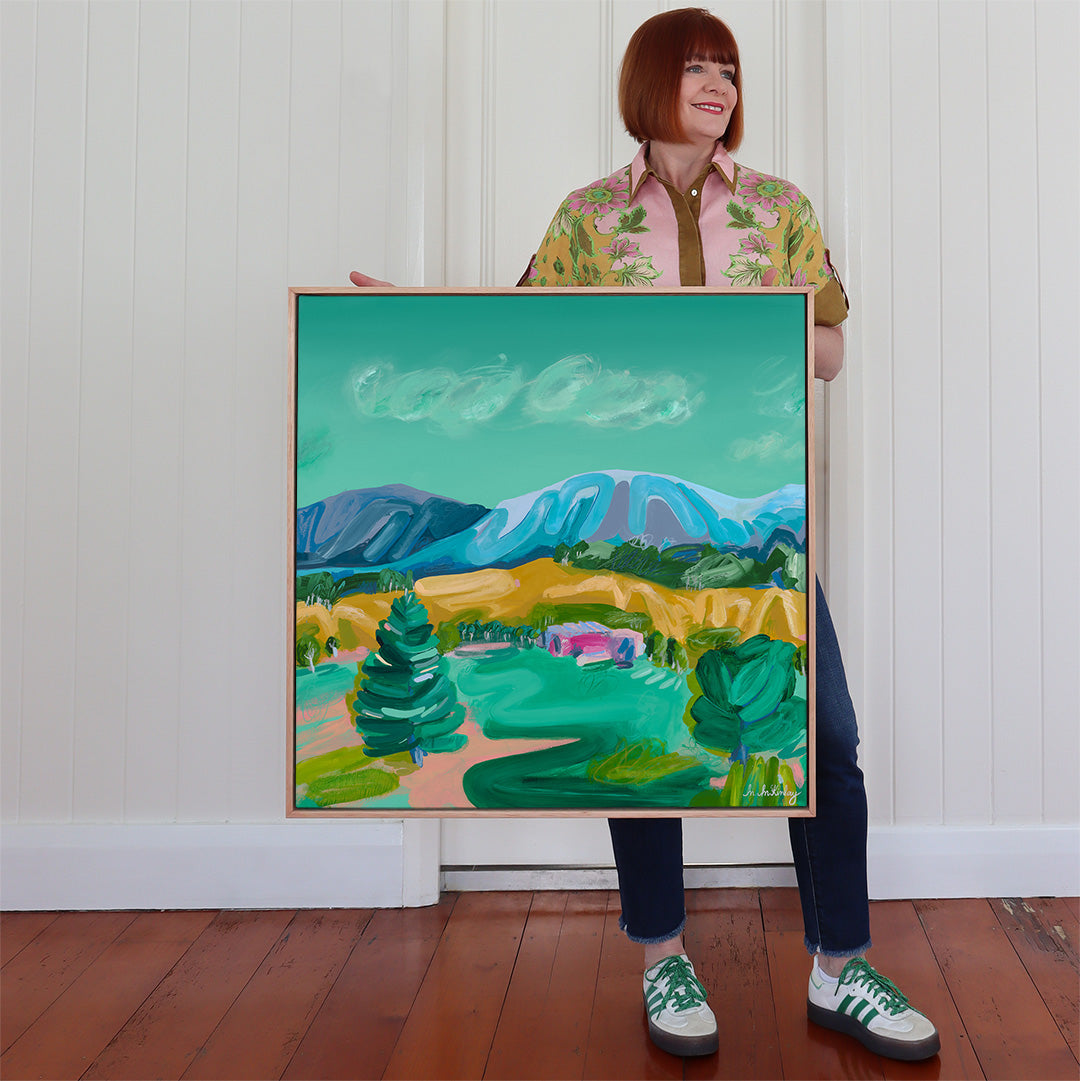 Hillside Greens (Original Work)