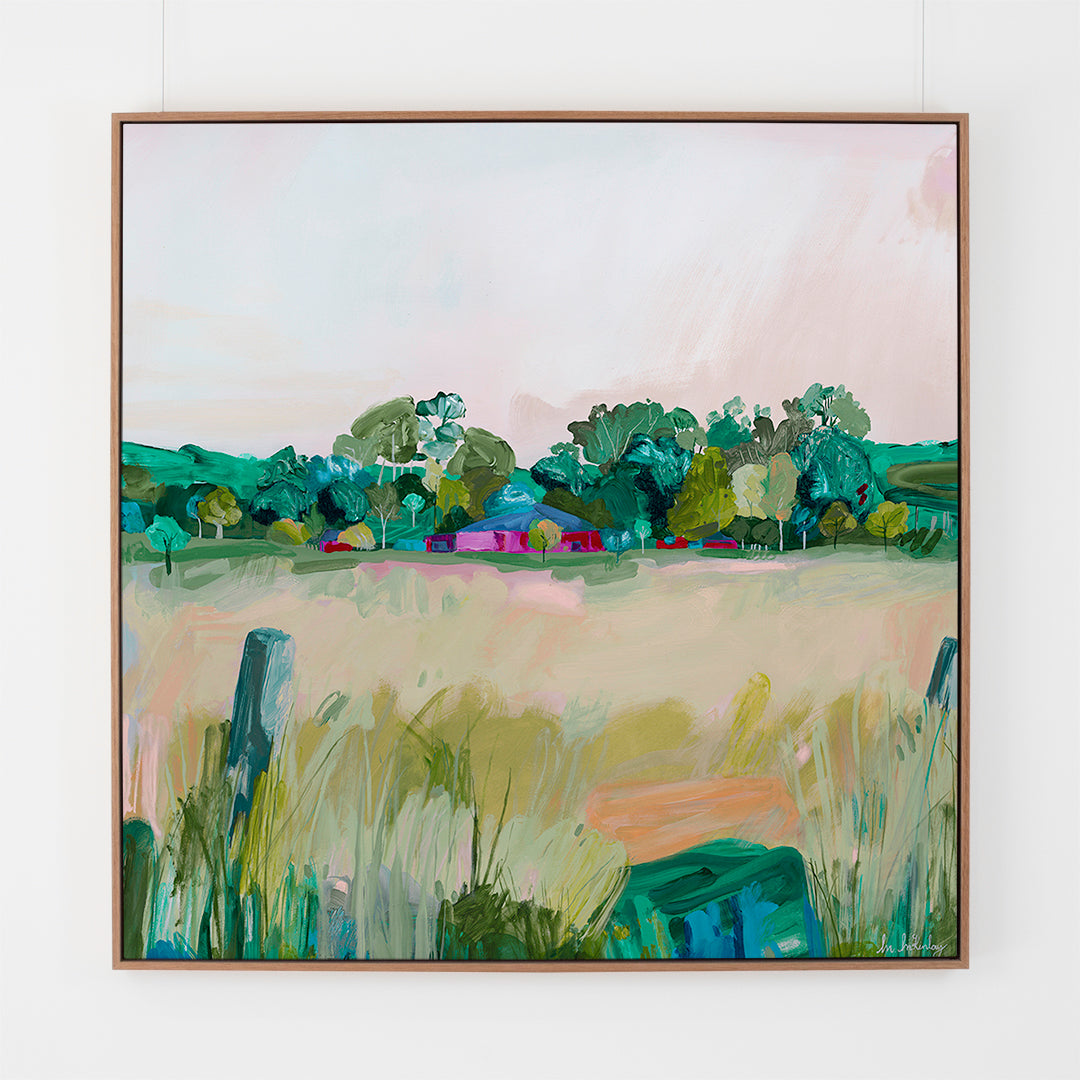 Homestead Glimpse (Original Artwork)