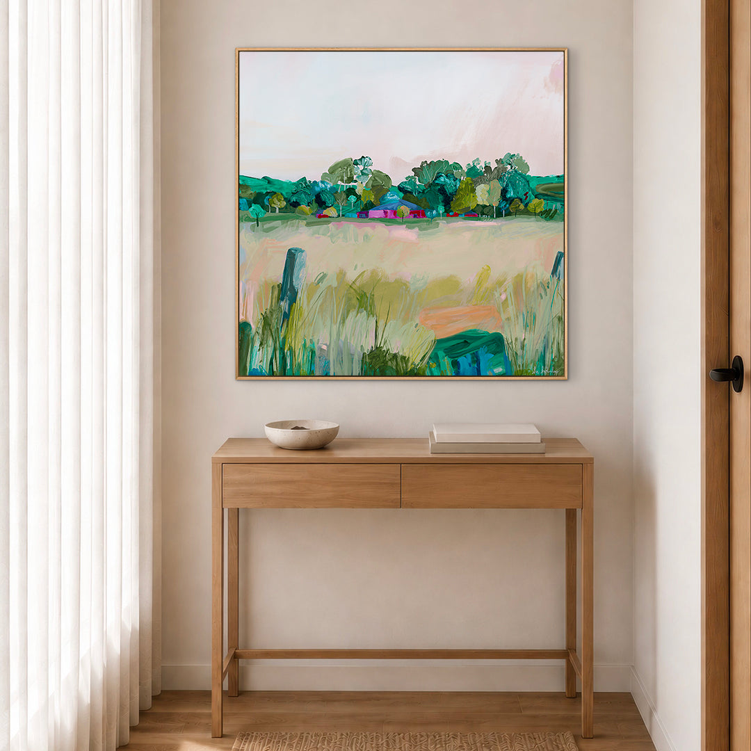 Homestead Glimpse (Original Artwork)
