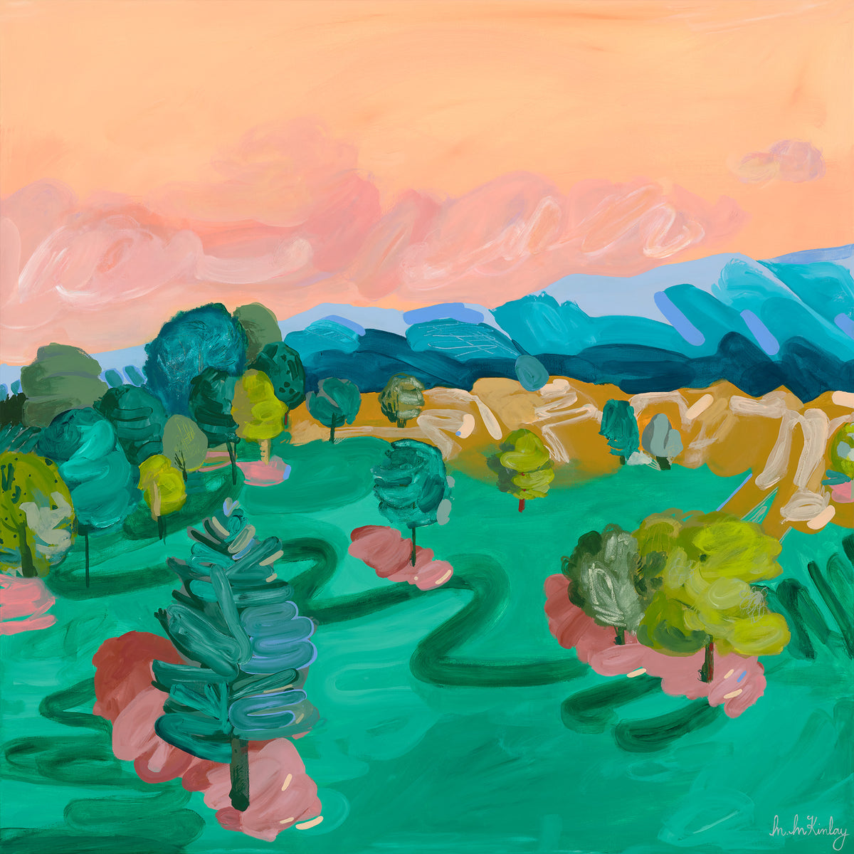 'Peaceful Evening' by Madeleine McKinlay, view 4