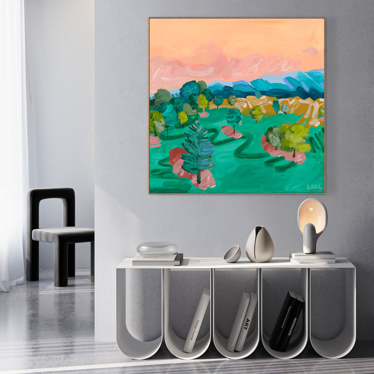 'Peaceful Evening' by Madeleine McKinlay, view 3