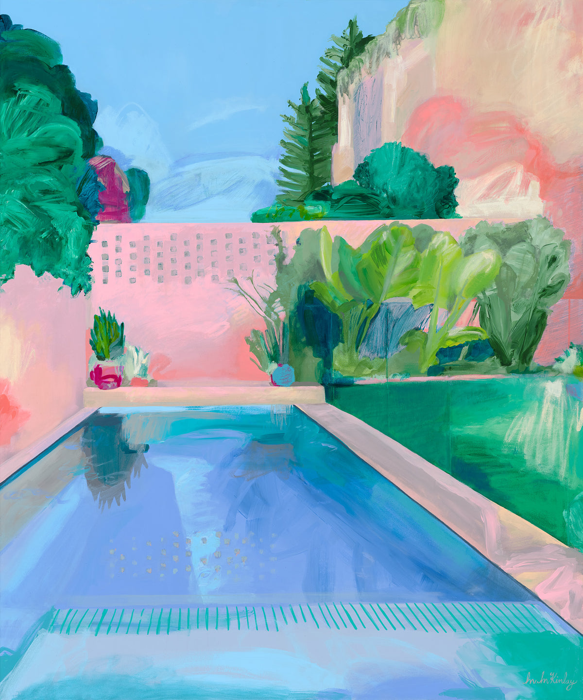 Poolside (Print)