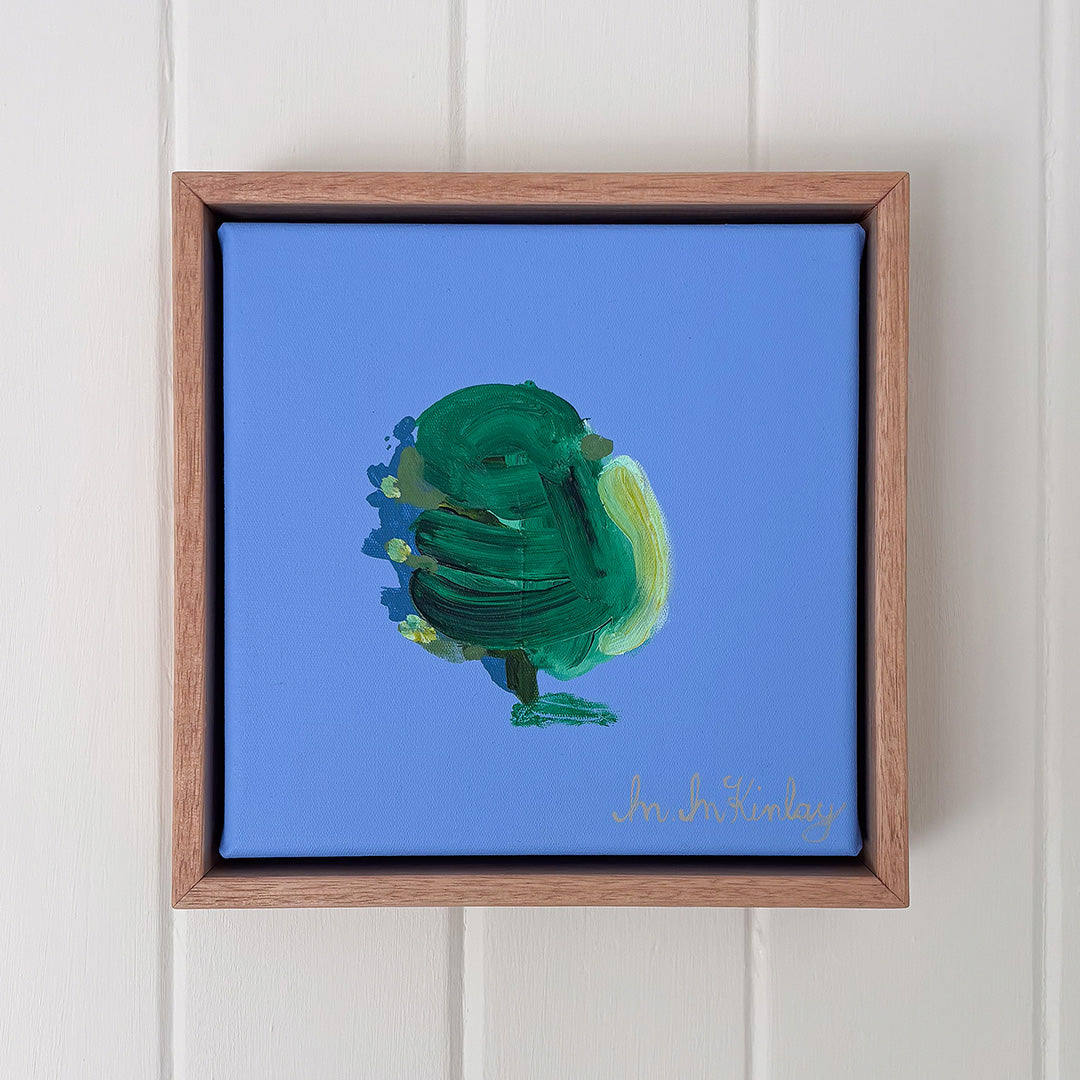 Tree on Baby Blue (Original Work)