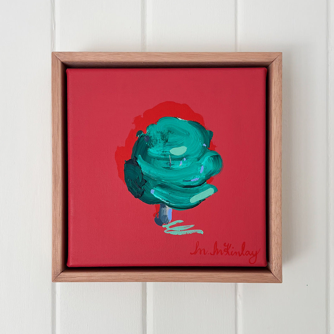 Tree on Rose Pink (Original Work)