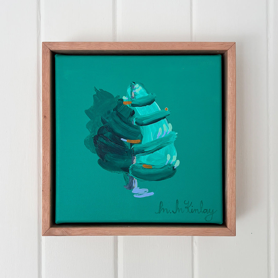 Tree on Verdant Green (Original Work)