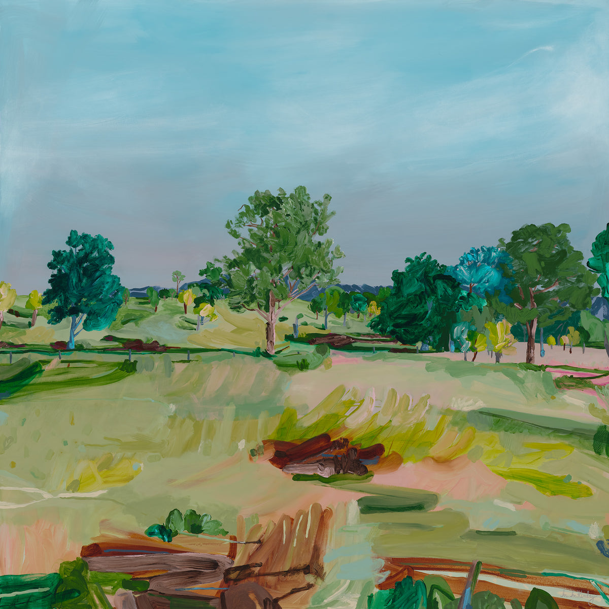 Wild Paddock (Original Artwork)