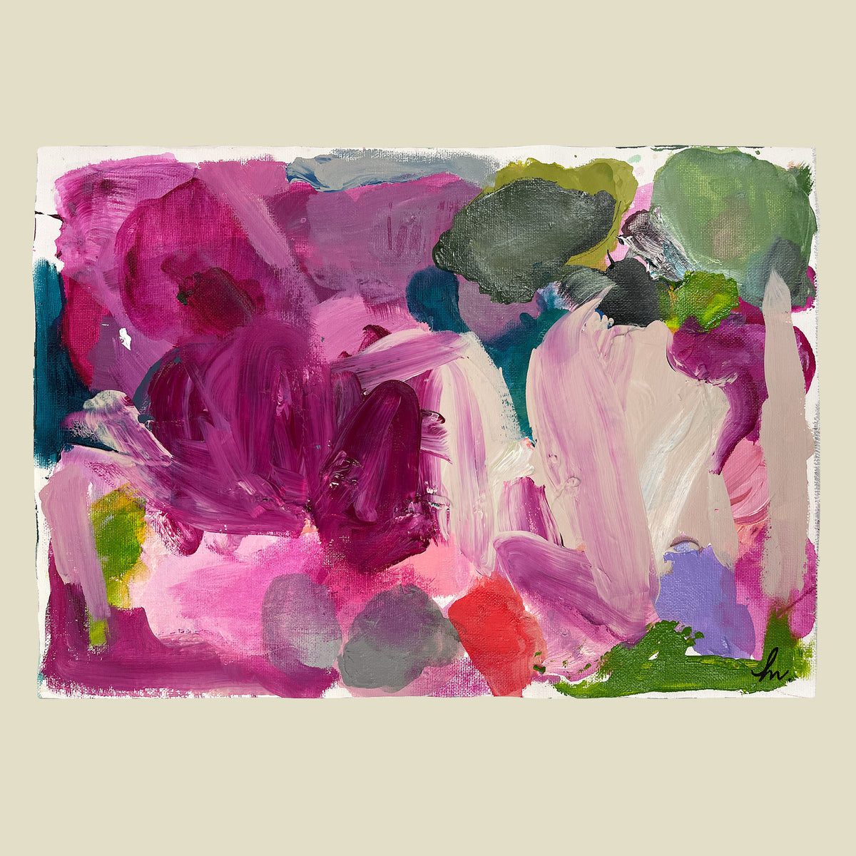 Palette Series - All I See is Pink Palette (Unframed)