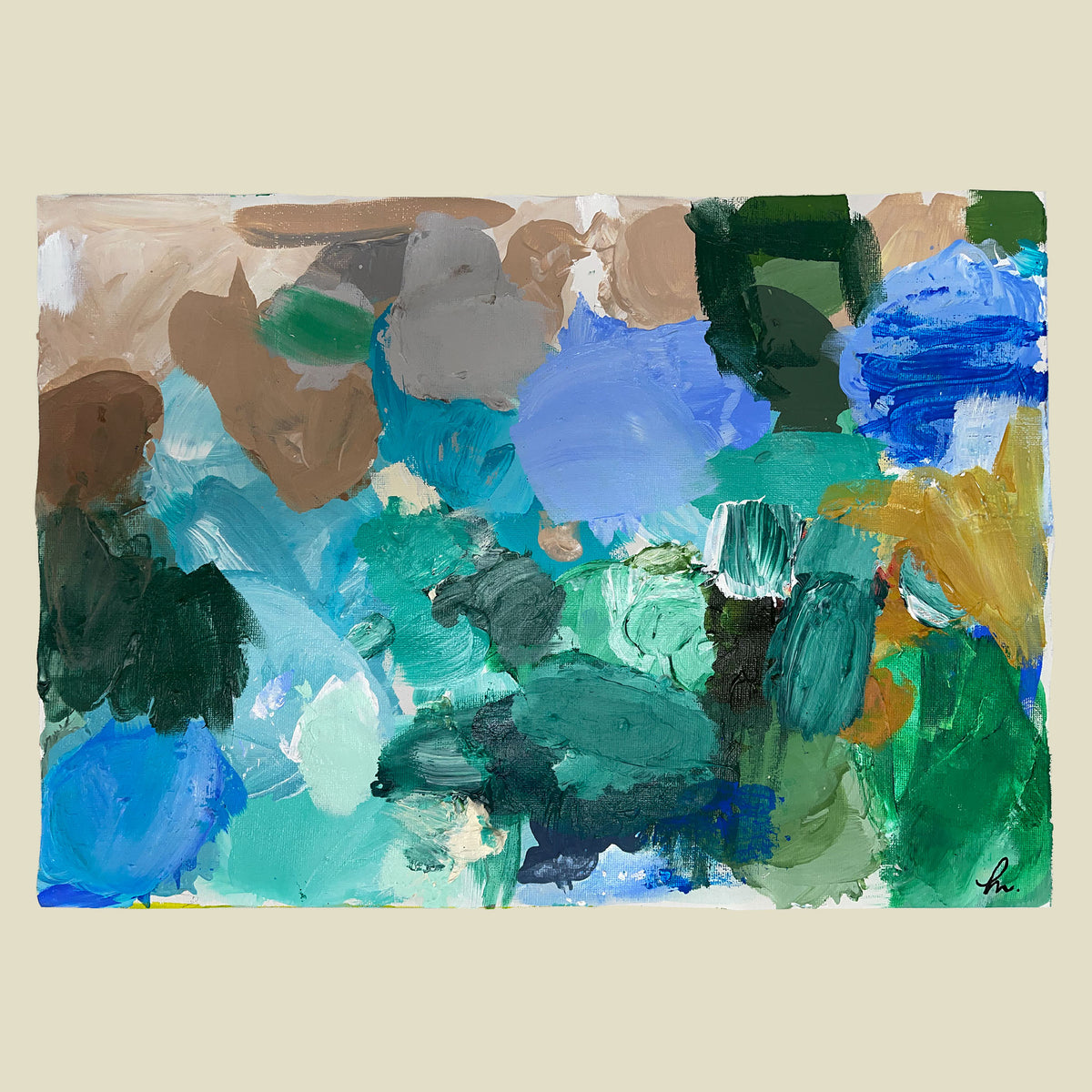 Palette Series - Little Cove South West Palette (Unframed)