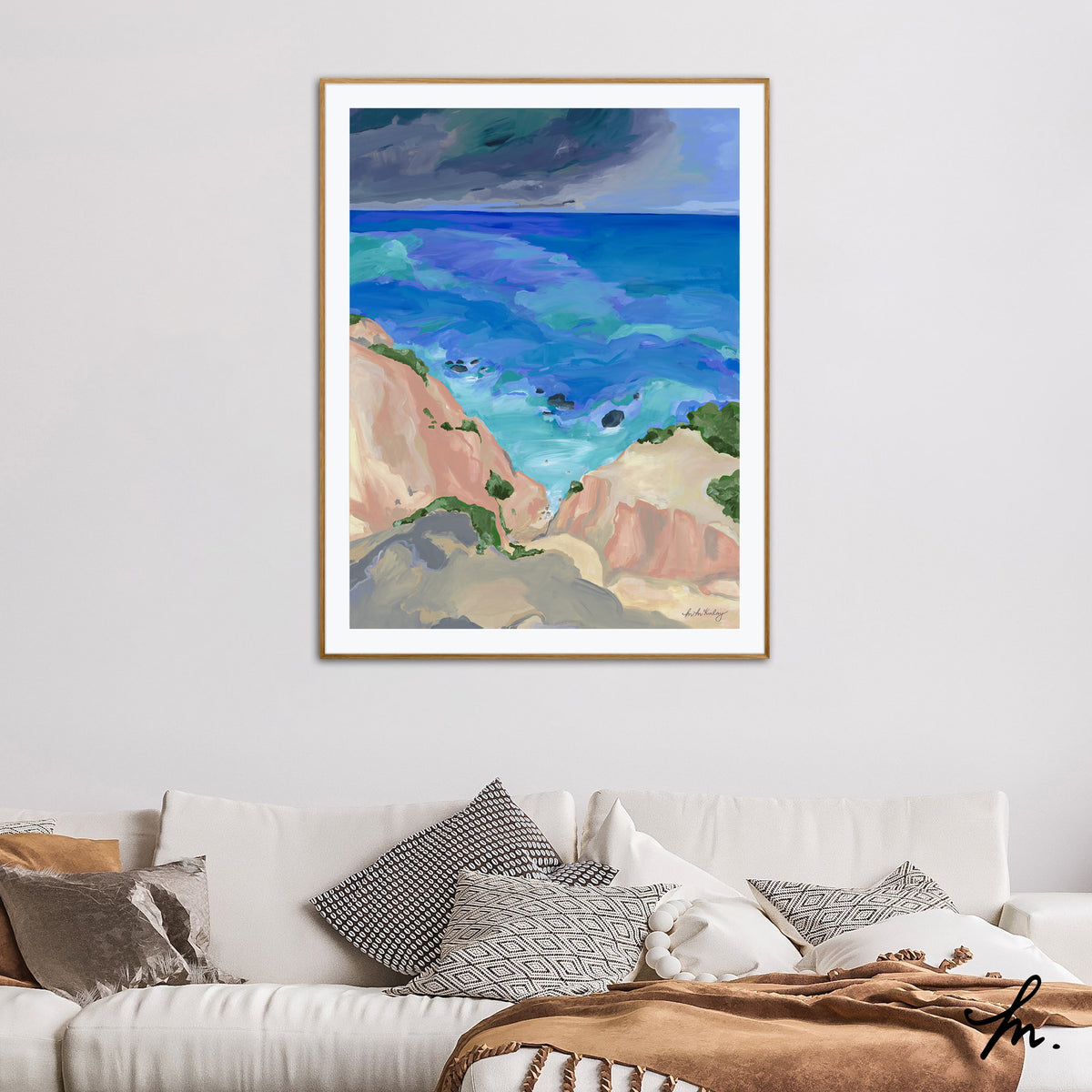 Mount Martha Blue (Print)